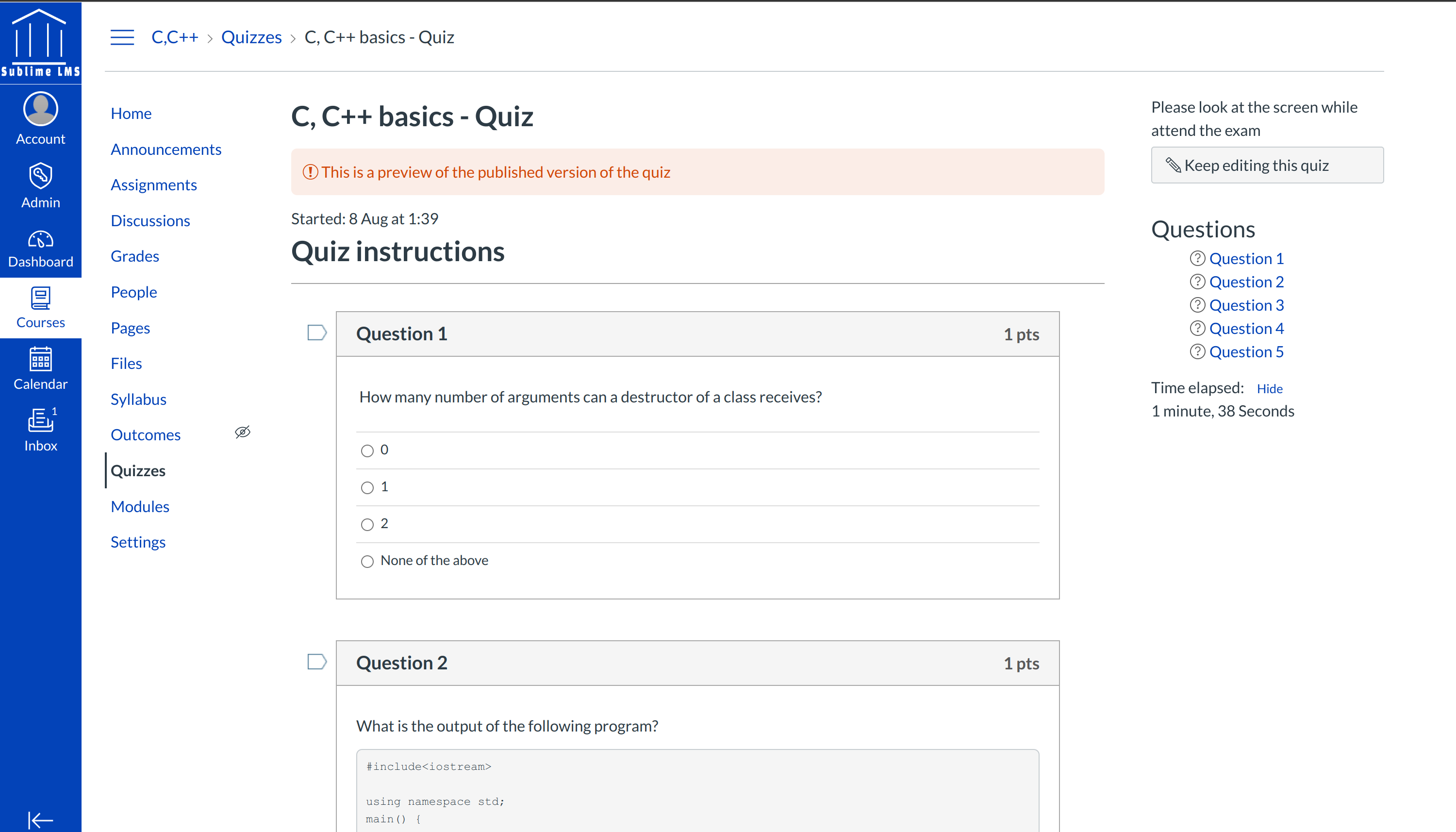 Sublime LMS Next generation learning platform